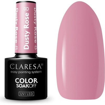 Claresa Gél lak Dusty Rose 8 5 g