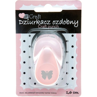 Dekorativní děrovačka DP Craft 1,6 cm - motýl