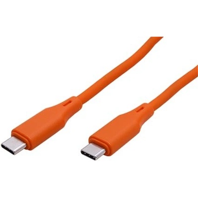 Roline 11.02.9124 USB 2.0 USB C(M) - USB C(M), 60W, 1m, oranžový