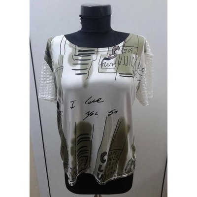 Rumena Дамска блуза с дантелен гръб Rumena