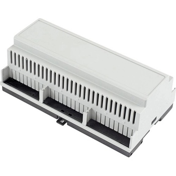 Hammond Electronics pouzdro na DIN lištu 90 x 158 x 58 polykarbonát světle šedá 1 ks