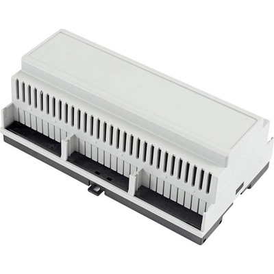 Hammond Electronics pouzdro na DIN lištu 90 x 158 x 58 polykarbonát světle šedá 1 ks