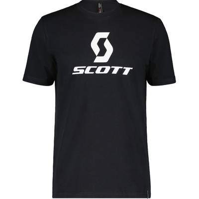 pánské tričko s krátkým rukávem Scott Icon SS Černá – Hledejceny.cz