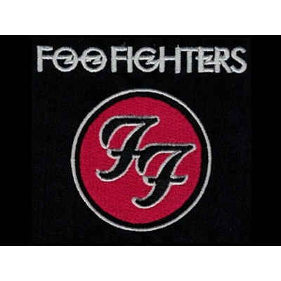 Nášivka FOO FIGHTERS vyšívaná zažehlovací