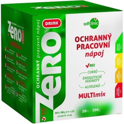 Softclinic Zero Drink ochranný pracovní nápoj 20 x 10 g