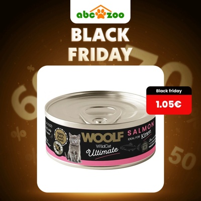 WOOLF Wildcat Ultimate Kitten Salmon pate 85 g