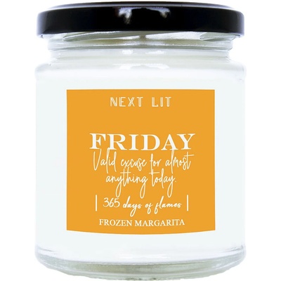 With Scent of Books Ароматна свещ Next Lit 365 Days of Flames - Friday (NL043)