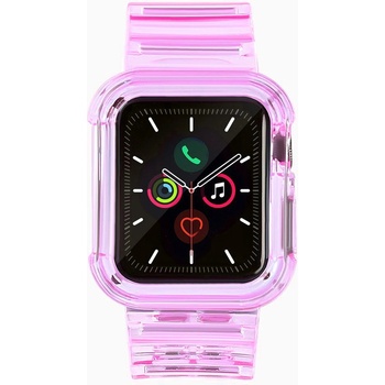 HQWear Каишка HQWear Strap Light Set за Apple Watch 4/5/6/SE, 40mm, Pink (5907769331770)