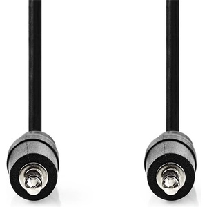 Nedis Аудио кабел Nedis CAGL22000BK05, 3, 5 мм стерео жак - 3, 5 мм стерео жак, 0, 50 м (CAGL22000BK05)