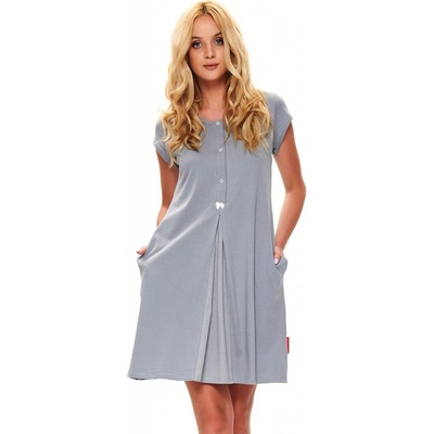 Dn-nightwear TCB.9703 dámská noční košile šedá