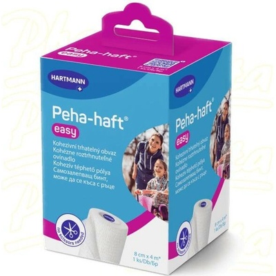 Peha-haft easy kohezivní trhat. obvaz 8 cm x 4 m 1 ks