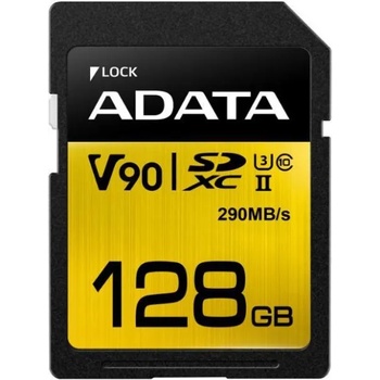 ADATA SDXC Premier ONE 128GB C10/U3/V90 ASDX128GUII3CL10-C