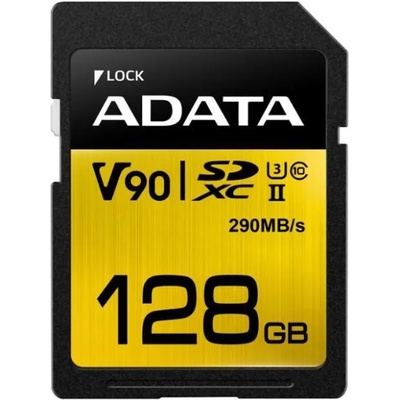 ADATA SDXC Premier ONE 128GB C10/U3/V90 ASDX128GUII3CL10-C