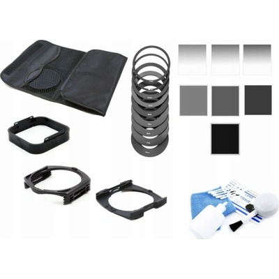 Massa Filter COKIN 25v1 šedé ND filtry + pouzdro + 2x držák + kryt + sada na čištění