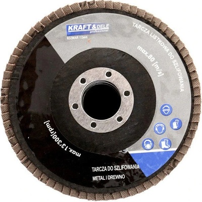 Kraft & Dele Lamelový brusný kotouč 115 mm KD962