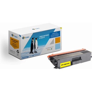 Compatible УНИВЕРСАЛНА КАСЕТА ЗА BROTHER HL 4150/4170/4570CDW/MFC 9460CDN/9560/9970 - TN320Y (TN-320Y)/TN325Y (TN-325Y) - Yellow - PN NT-CB315Y - G&G (TN-320Y TN-325Y)