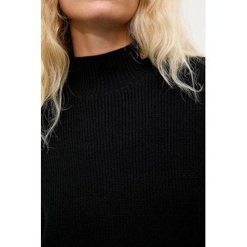 ANSWEAR Пуловер с кашмир Answear. LAB в черно с ниско поло (2669.fh)