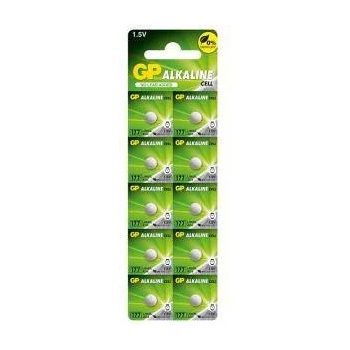 GP Batteries Бутонна алкална батерия GP177 LR626 10броя pack цена за 1брой AG4 GP, GP-BA-177F-U10