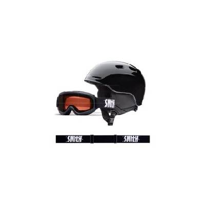 Helma + brýle Smith ZOOM JR/GAMBLER Black velikost YM