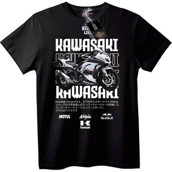 NOONEBRAND Тениска Kawasaki Ninja H2R - M, Black