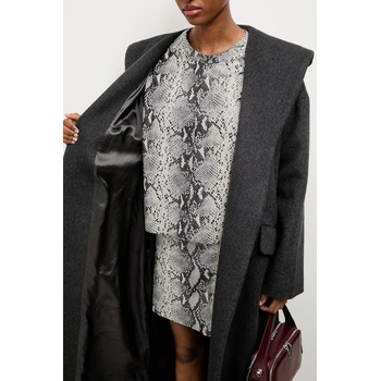 ANSWEAR Вълнено палто Answear. LAB в черно (WA25.KPD004)