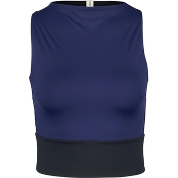 MYMARINI Дамско бикини горнище MYMARINI Women's Surf Top Bikini top - Black / Navy (150-5690-0213)