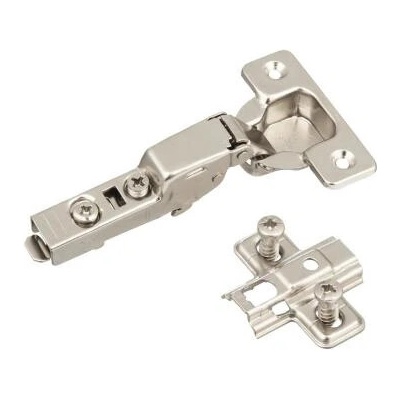 K-Strong Hinges S3 záves klip polonaložený bez tlmenie 110° podložka euro