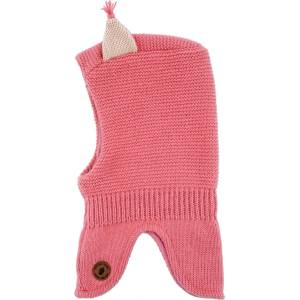 maximo Зимна шапка (beanie) Maximo Mini Girls' Slouch Beanie Squirrel Balaclava - Salmon Rose - размер 47-49 cm (904-5116-0112)