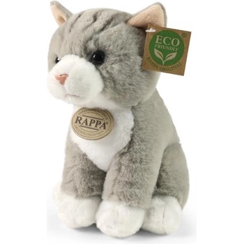 Rappa Плюшена котка сива седяща 23 см soft collection