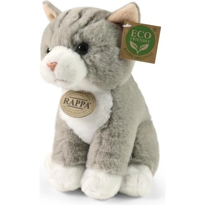 Rappa Плюшена котка сива седяща 23 см soft collection