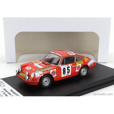 Trofeu Porsche 911s Coupe night Version N 85 Rally Tap 1972 Giovanni Salvi Luigi Valle Orange 1:43