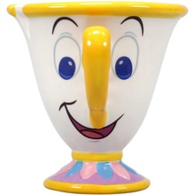 CurePink Keramický hrnek Disney Beauty and the Beast Kráska a zvíře 3D Chip PP3556DP 300 ml