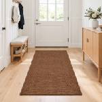 vidaXL Килим за площ Сиво 80 x 200 cm юта (42010409)