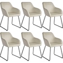 IDEA nábytek Jídelní stůl 92x92 + 4 židle EL DORADO dub antik