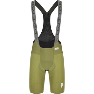 Q36.5 Мъжки клин за колоездене Q36.5 Dottore Pro Bib Shorts Cycling bottoms - Drab Green - размер XXL (055-3119-0216)