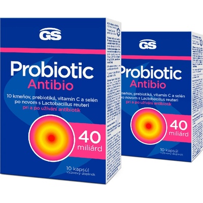 GS Probiotic Antibio 2× 10 kapsúl
