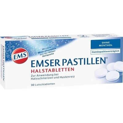Emsské pastilky bez mentolu 30 ks