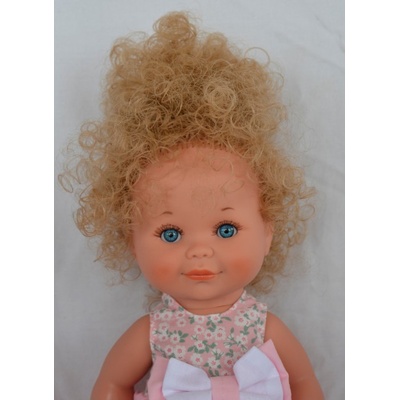 Lamagik Betty delší blonďaté kudrnaté vlasy 30 cm