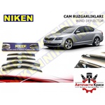 Niken Комплект ветробрани съвместими с Skoda Octavia - (2012+) (09013) - avtochastikrasi