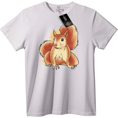 NOONEBRAND Тениска сладка катерица - 7XL, Black