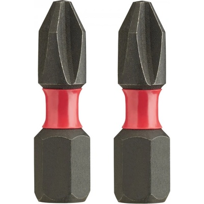 Milwaukee SHOCKWAVE IMPACT DUTY PH2 Šrobovacie bity 25mm, 2ks