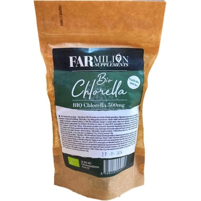 Farmilion Chlorella 500 mg BIO 300 tabliet