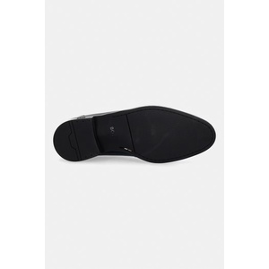 BOSS половинки обувки мъжки от кожа Tayil (50568832.001)