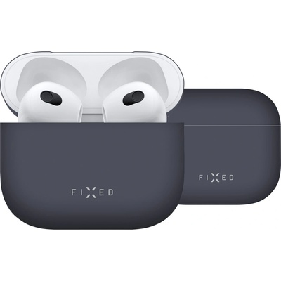 FIXED Ultratenké silikonové pouzdro Silky pro Apple Airpods 3 FIXSIL-816-BL