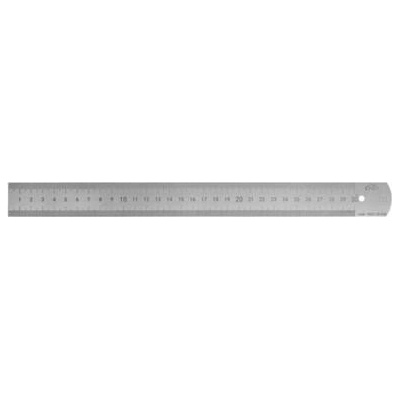 KINEX K-MET Měřítko ocelové tenké 500x30x1mm 1023-25-050
