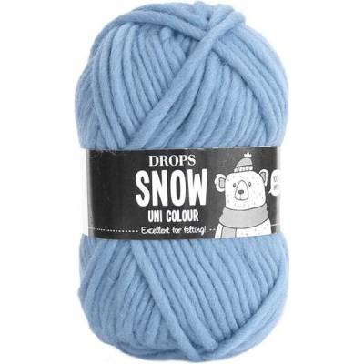 Příze DROPS Snow uni color 12 - světle modrá