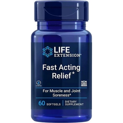 Life Extension Fast Acting Relief, 60 софтгел капсули, Life Extension (02430 LE)