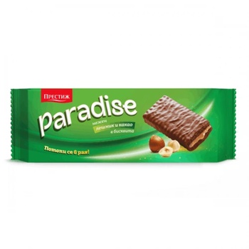 Престиж Бисквити Paradise Престиж с лешник 147гр