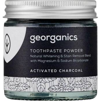 georganics Natural Toothpowder Activated Charcoal 60 ml