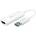 j5create Адаптер j5create JUA254, от USB-A(м) към HDMI(ж), Full HD, бял (JUA254)